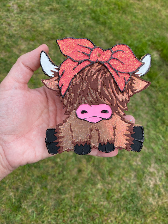 Cutie Highland Cow Freshie