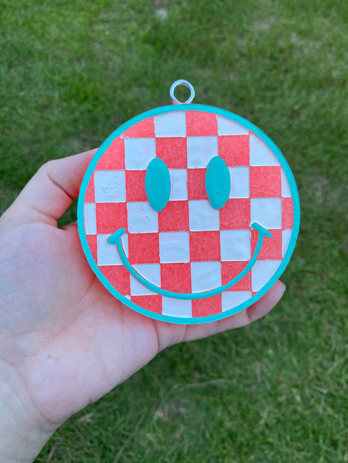 Checkered Smiley Freshie
