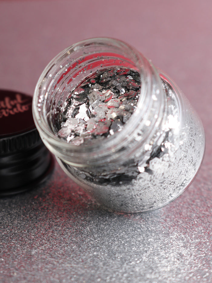 A Beautiful Weirdo - Eco Glitter | Straight Up Silver-Image 1