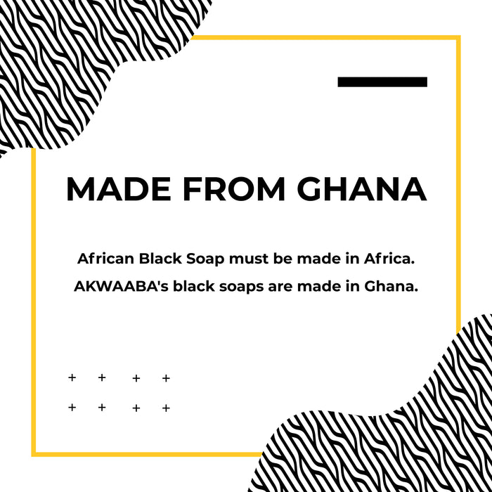 African Black Soap Bar (Papaya) 4oz