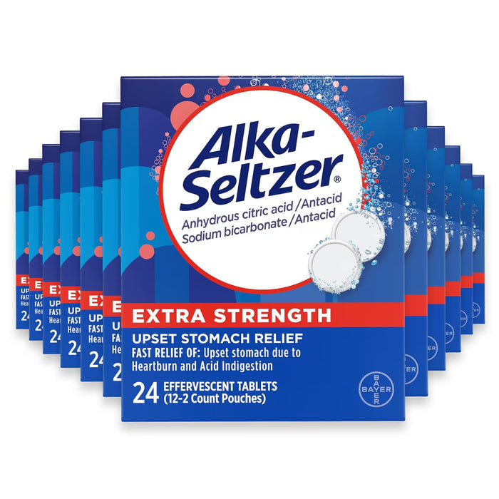 Alka-Seltzer Extra Strength Heartburn Relief - 24 Ct - 30 Pack