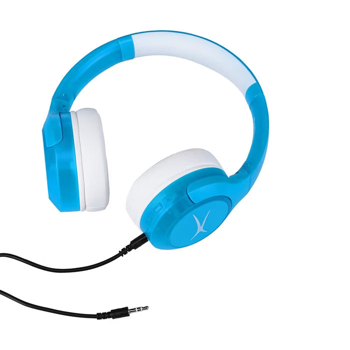 Altec Lansing 2-in-1 Kid Safe Volume Limiting Headphones - Blue