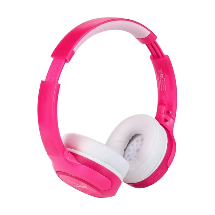 Altec Lansing Kid Safe Wireless Wired Headphones - Pink