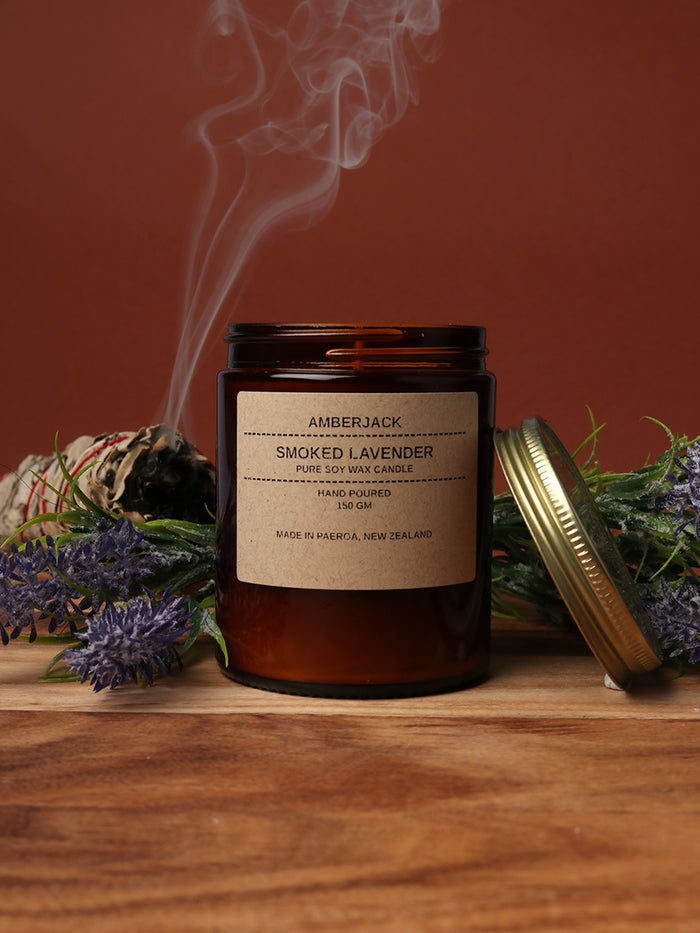 Amberjack Candle | Smoked Lavender-Image 1