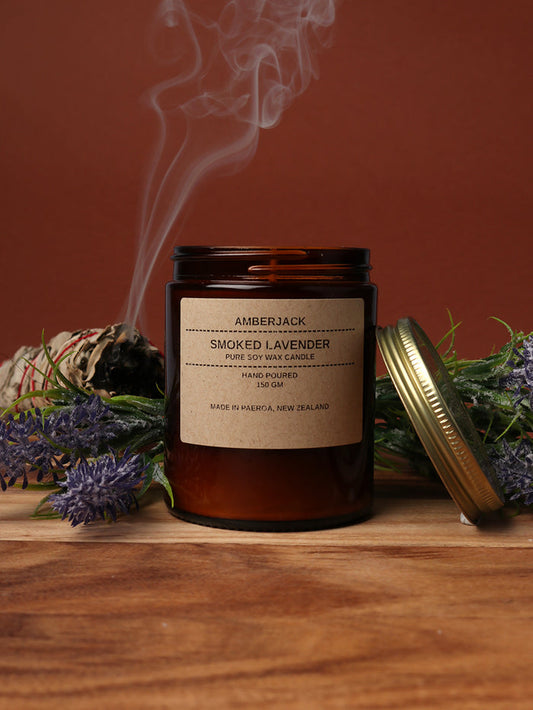 Amberjack Candle | Smoked Lavender-Image 1