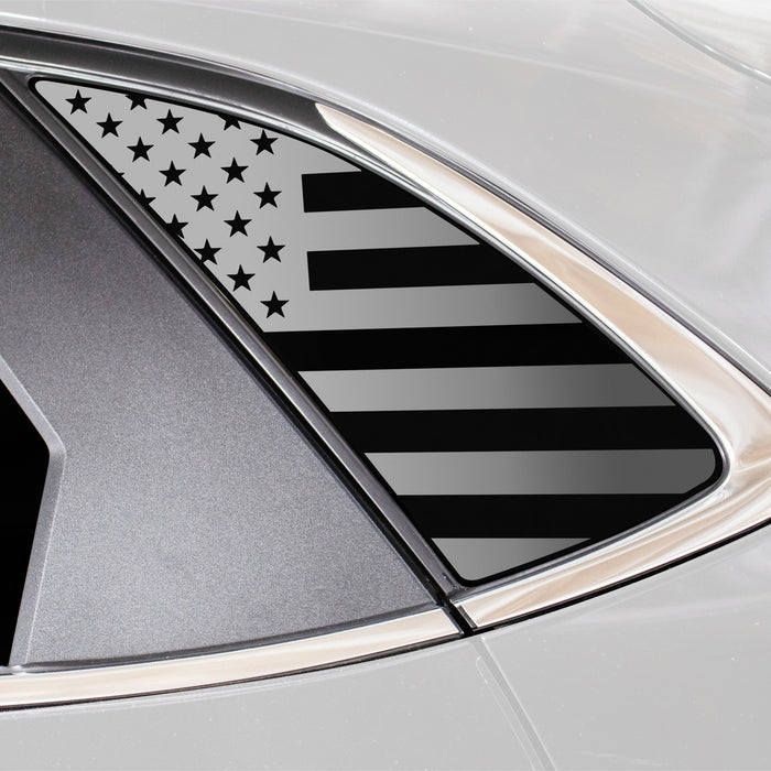 Quarter Window American Flag Vinyl Decal Stickers Fits Mazda Cx - 30 2020 - 2025 - Bogar Tech Designs