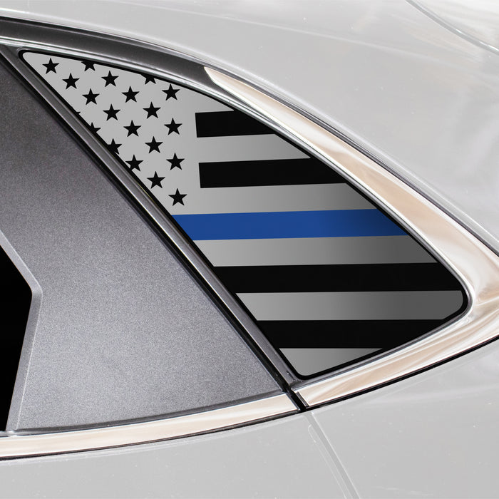 Quarter Window American Flag Vinyl Decal Stickers Fits Mazda Cx - 30 2020 - 2025 - Bogar Tech Designs