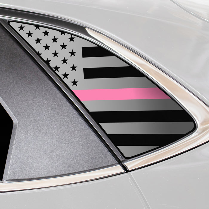 Quarter Window American Flag Vinyl Decal Stickers Fits Mazda Cx - 30 2020 - 2025 - Bogar Tech Designs