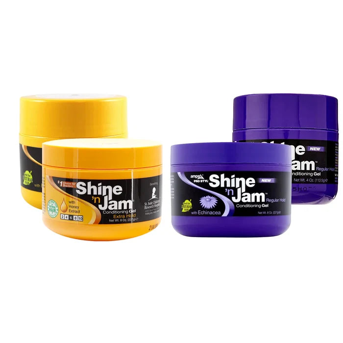 AMPRO Shine 'n Jam Conditioning Gel Extra Hold 16oz