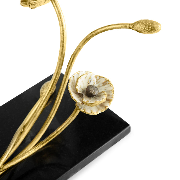 Michael Aram Anemone Wine Rest