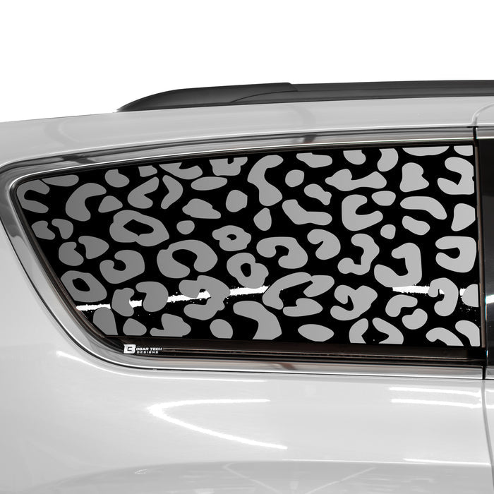 Animal Leopard Cheetah Cow Window Vinyl Decal Stickers Fits Chrysler Pacifica 2017 - 2023 - Bogar Tech Designs