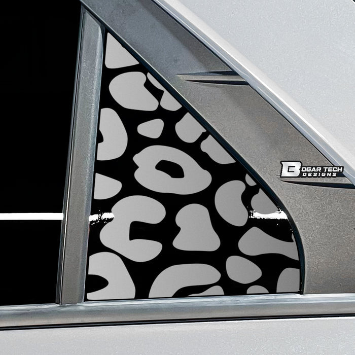Animal Leopard Cheetah Cow Window Vinyl Decal Stickers Fits Kia Niro 2023 2024 - Bogar Tech Designs