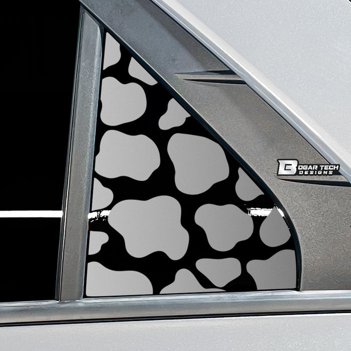 Animal Leopard Cheetah Cow Window Vinyl Decal Stickers Fits Kia Niro 2023 2024 - Bogar Tech Designs