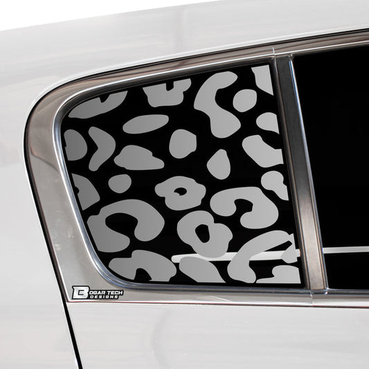 Animal Leopard Cheetah Cow Window Vinyl Decal Stickers Fits Kia Sportage 2017 - 2022 - Bogar Tech Designs