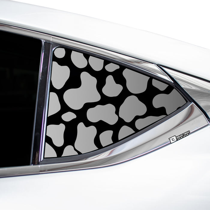 Animal Leopard Cheetah Cow Window Vinyl Decal Stickers Fits Lexus ES 2019 - 2023 - Bogar Tech Designs