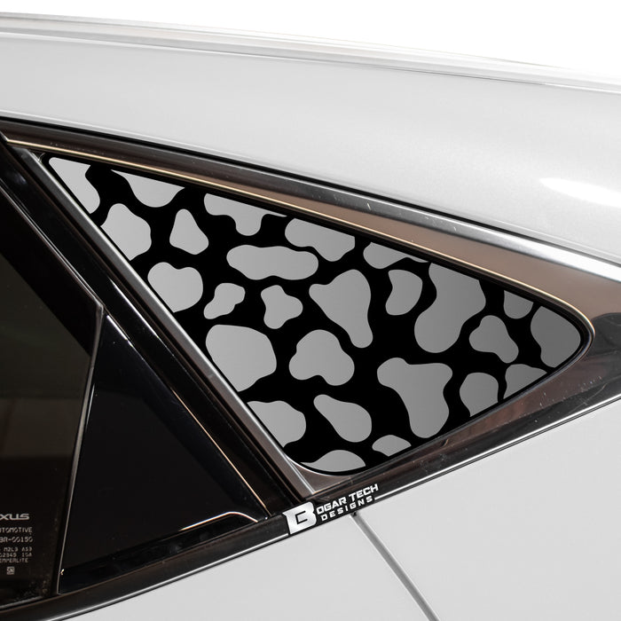 Animal Leopard Cheetah Cow Window Vinyl Decal Stickers Fits Lexus NX 2022 - 2024 - Bogar Tech Designs
