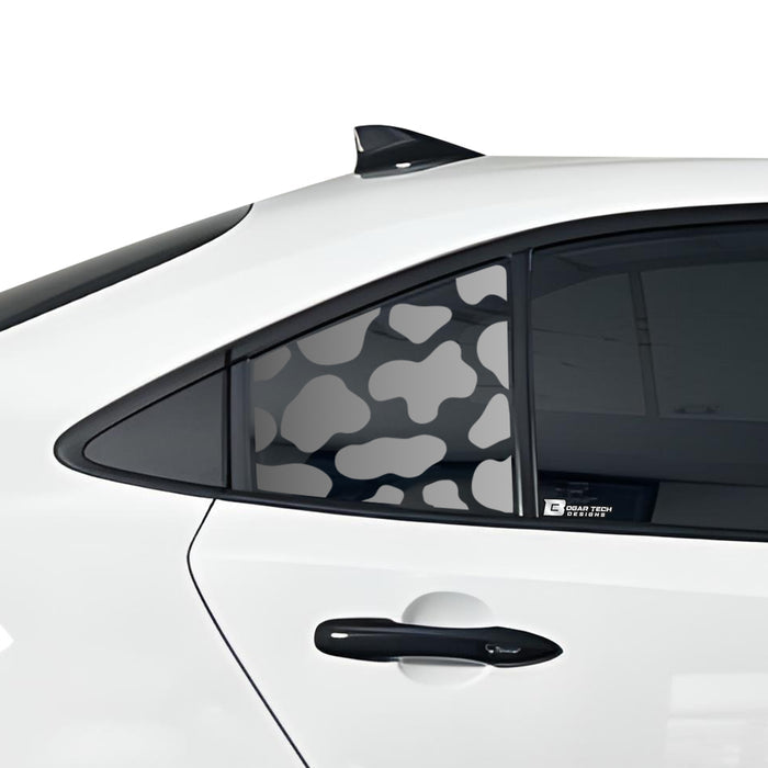Animal Leopard Cheetah Cow Window Vinyl Decal Stickers Fits Toyota Corolla 2020 - 2023 - Bogar Tech Designs
