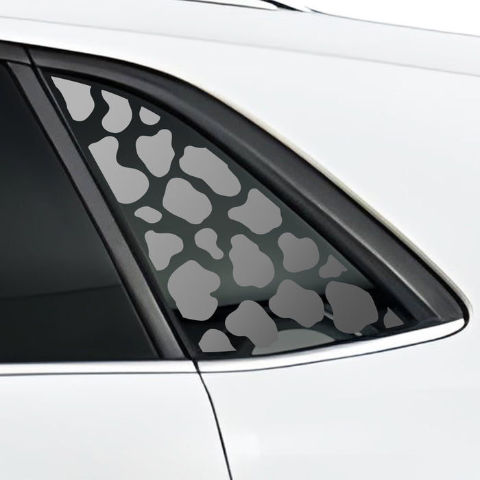 Animal Leopard Cheetah Cow Window Vinyl Decal Stickers Fits Volkswagen Atlas Cross Sport 2020 - 2024 - Bogar Tech Designs