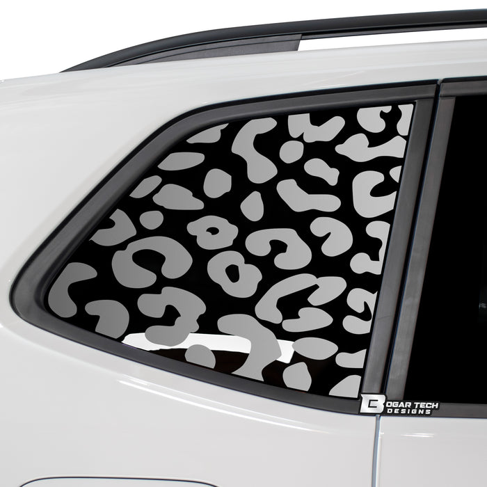 Animal Leopard Cheetah Cow Window Vinyl Decal Stickers Fits Volkswagen Tiguan 2018 - 2023 - Bogar Tech Designs