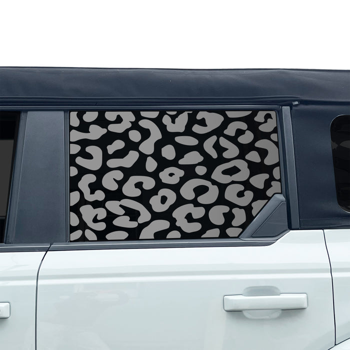 Rear Side Windows / Cheetah Leopard