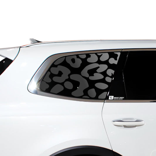 Animal Leopard Cow Paw Heart Window Vinyl Decal Stickers Fits Kia Telluride 2020 2021 2022 2023 2024 2025 - Bogar Tech Designs