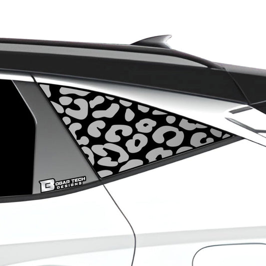 Animal Leopard Cow Window Vinyl Decal Stickers Fits Hyundai Tucson 2022 2023 2024 2025 - Bogar Tech Designs