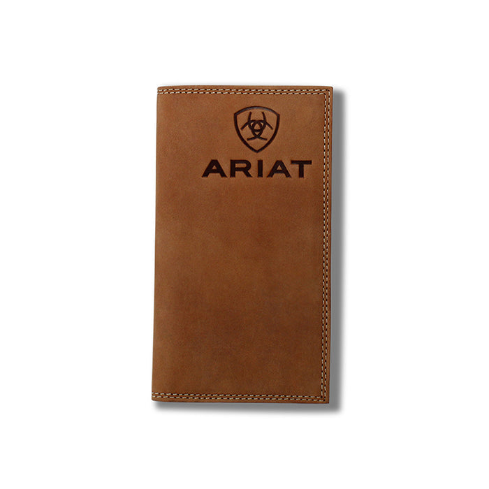 Ariat Leather Rodeo Checkbook Wallet
