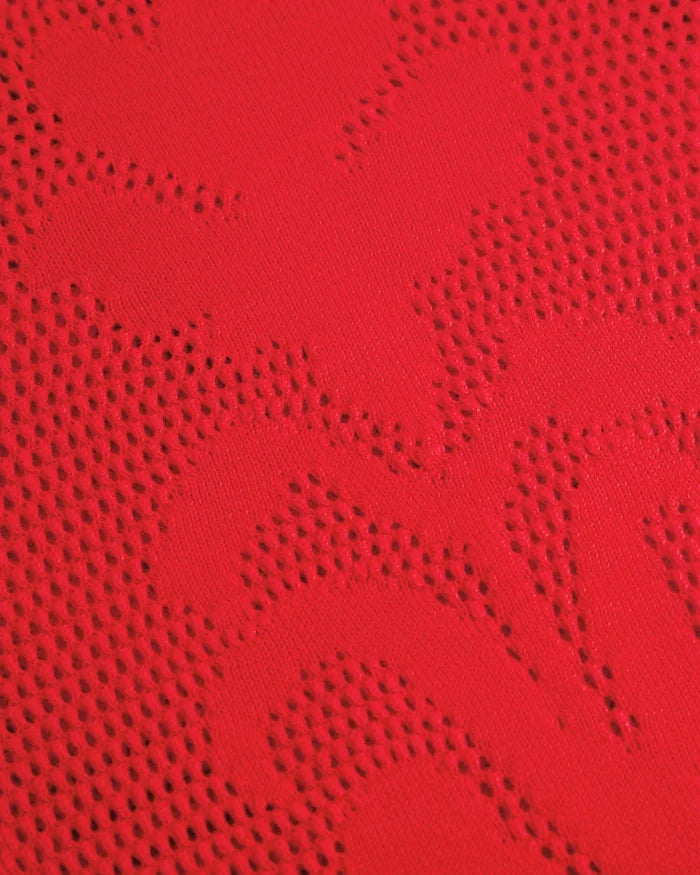 ARIEL TOP in Poppy Red by Kowtow Australia