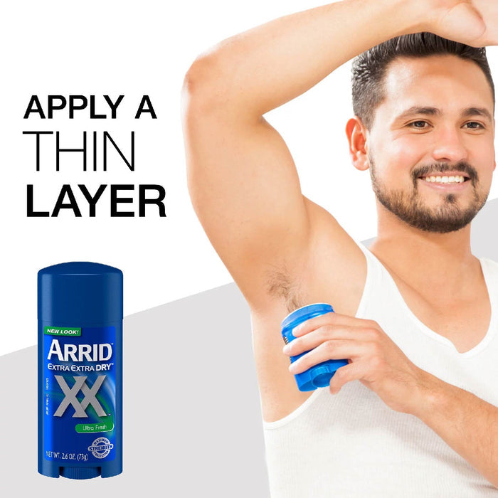 Arrid Extra Dry Solid Anti-Perspirant Deodorant - 2.6 oz - 12 Pack