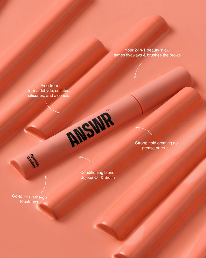 At-home keratin treatment +  Flyaway control stick