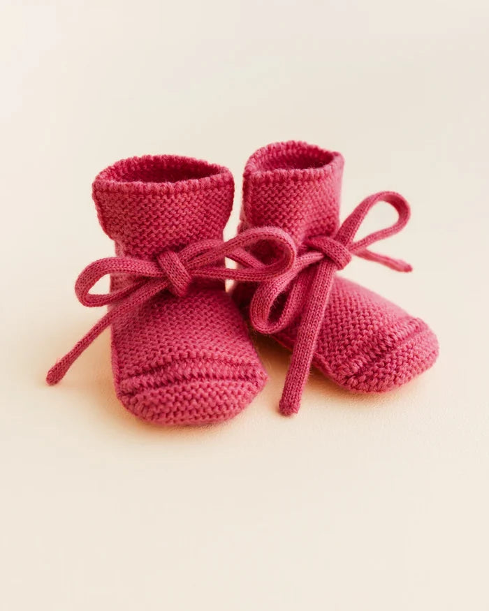 Hvid - Baby Booties With Lace - Lollipop