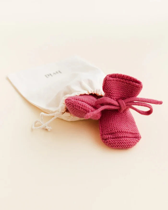 Hvid - Baby Booties With Lace - Lollipop - Content