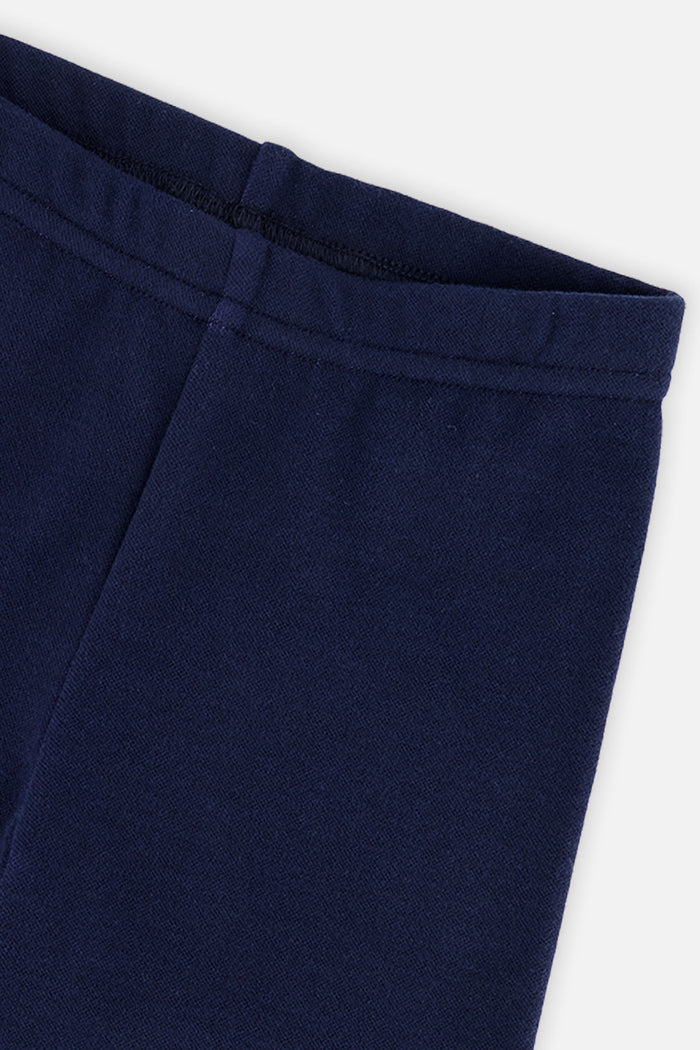 Baby Leggings Royal Blue And Pink-2