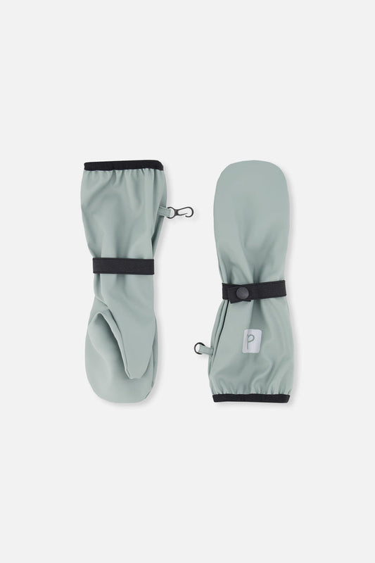 Baby Rain Mittens Sage Green-0