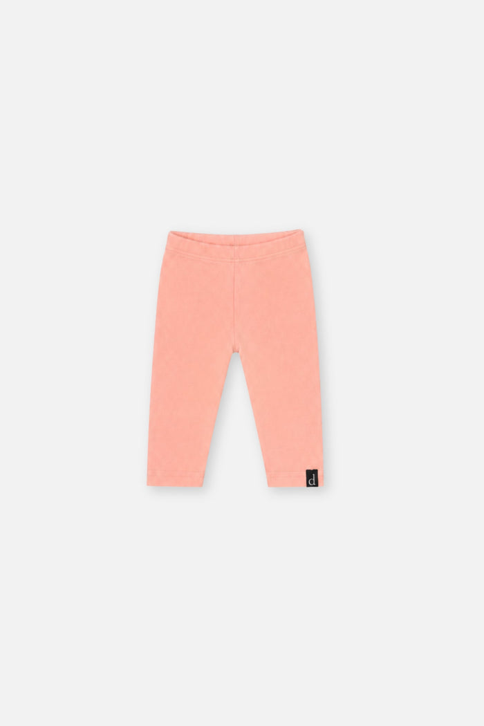 Baby Rib Leggings Pink-0
