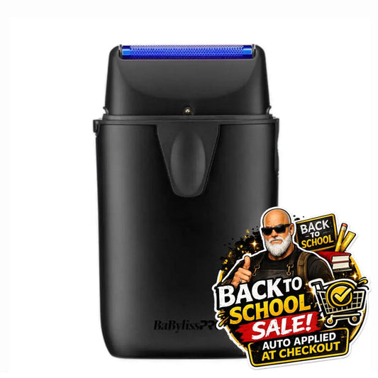 BaBylissPRO® UVFoil Matte Black UV-Disinfecting Single-Foil Shaver BaByliss