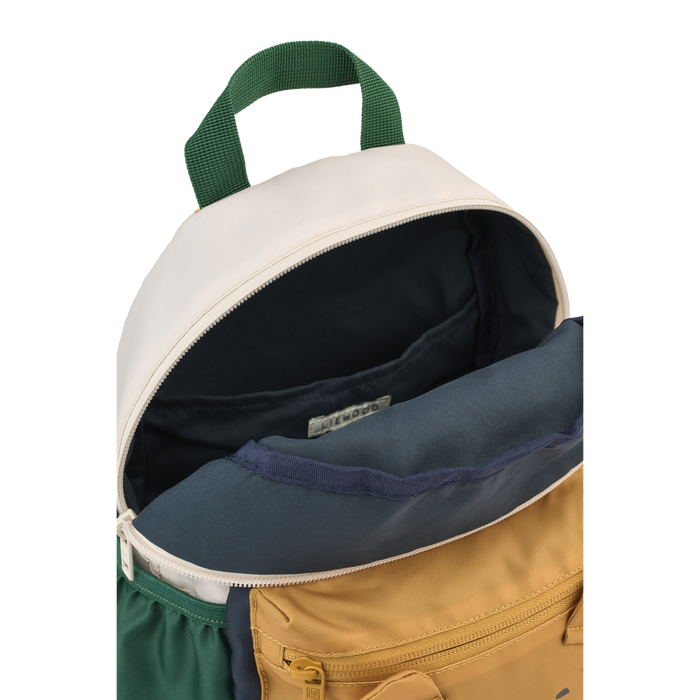 Liewood - Backpack - Andreas - Bear - Classic Navy Multi Mix - Interior