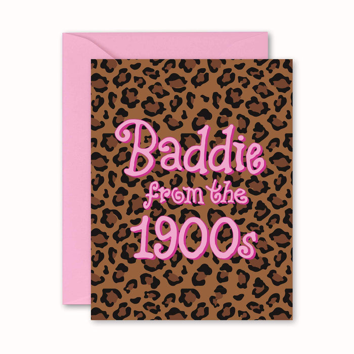 Baddie From The 1900s Card