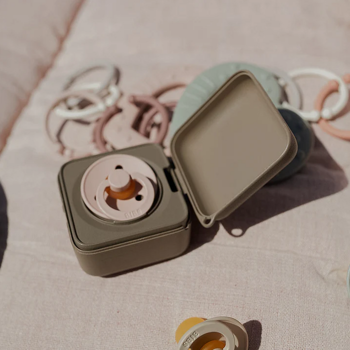 BIBS Pacifier Box With Soother In Insert - Lifestyle