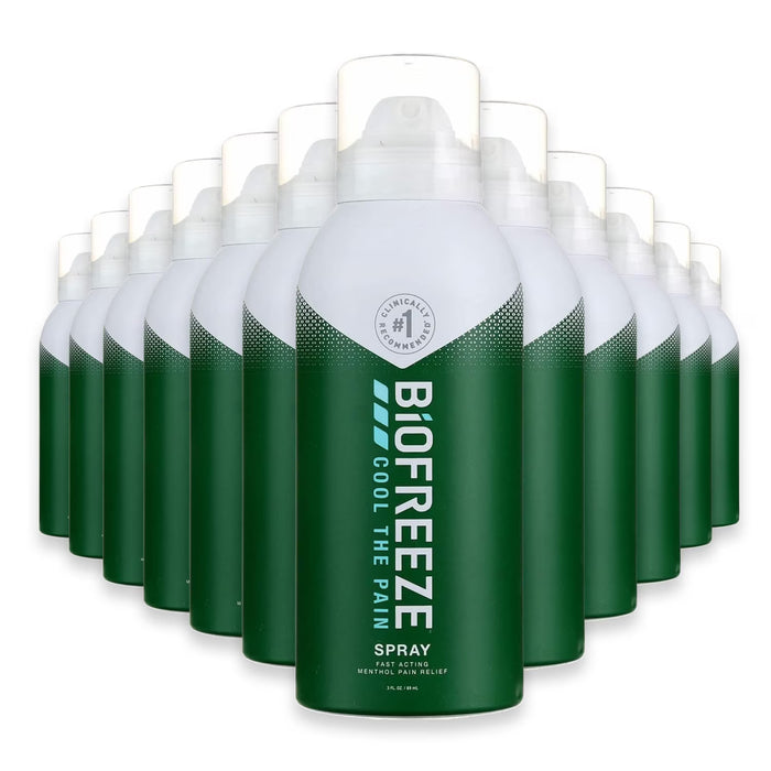 Biofreeze Topical Pain Relief Spray 3 oz - 24 Pack