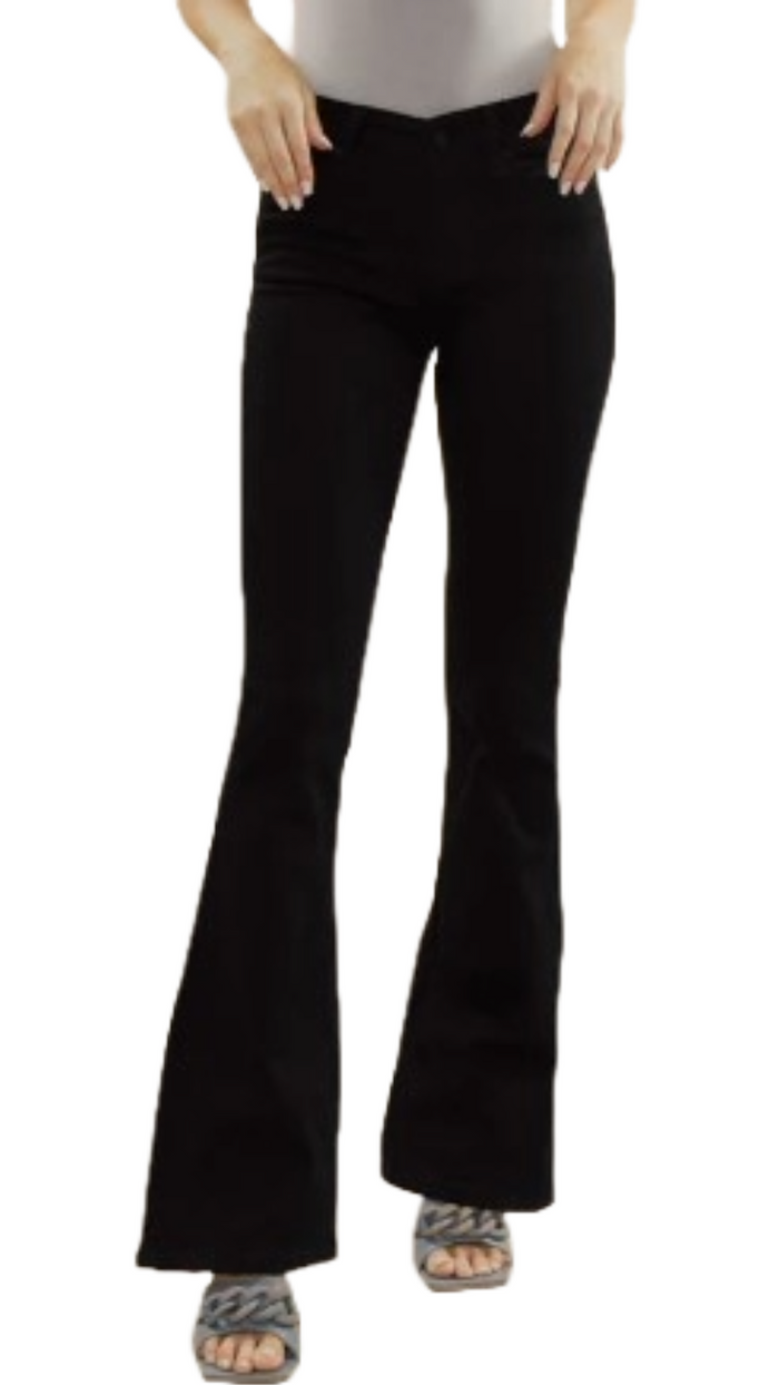 Black Flare Jeans