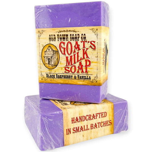 Black Raspberry & Vanilla -Goat's Milk Soap - Old Town Soap Co.