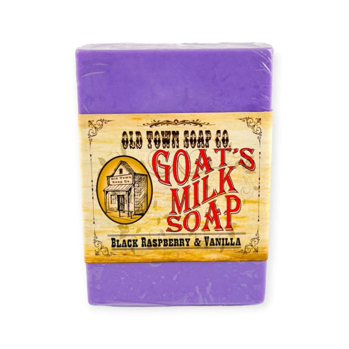 Black Raspberry & Vanilla -Goat's Milk Soap - Old Town Soap Co.