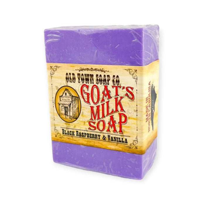 Black Raspberry & Vanilla -Goat's Milk Soap - Old Town Soap Co.