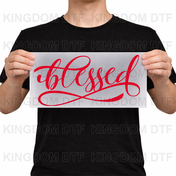 Blessed DTF Transfers - Ready To Press