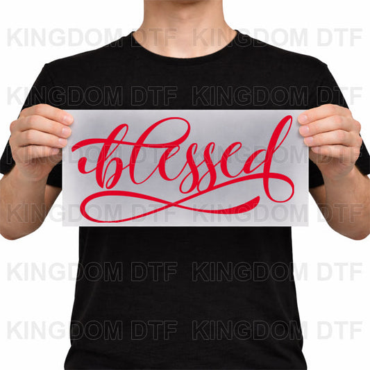 Blessed DTF Transfers - Ready To Press