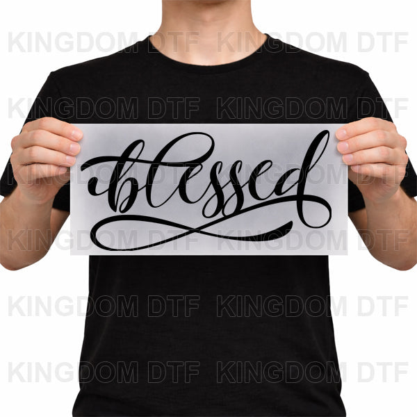 Blessed DTF Transfers - Ready To Press