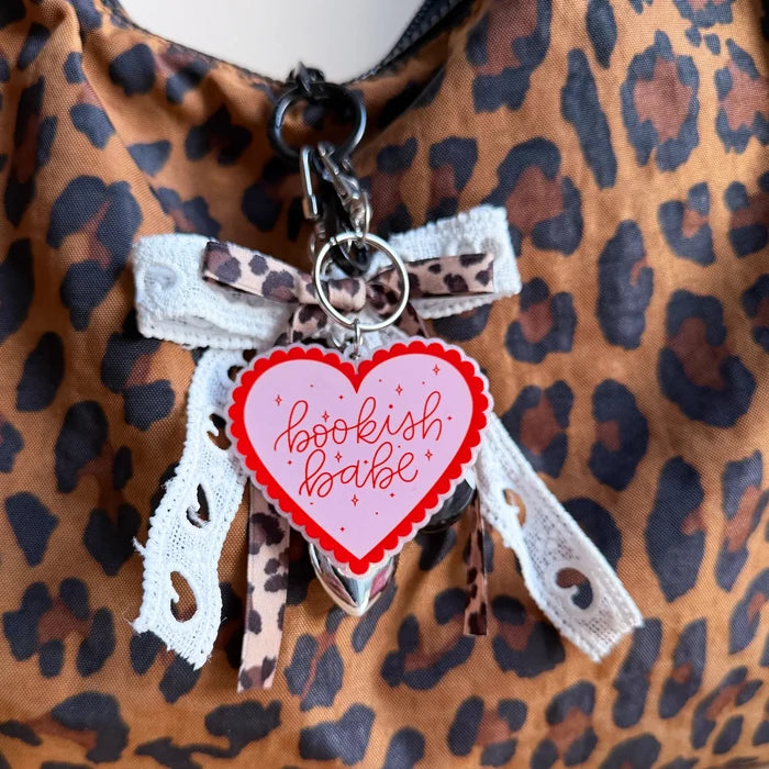 Bookish Babe Keychain/Bag Charm