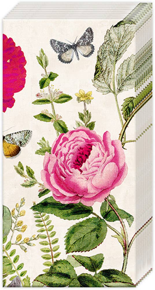 Boston International - Pocket Tissues Pack of 10 Mette Cream