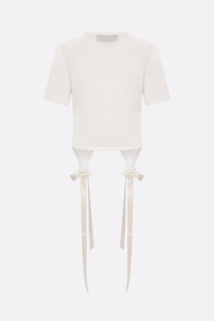 Bow Tail t-shirt in jersey